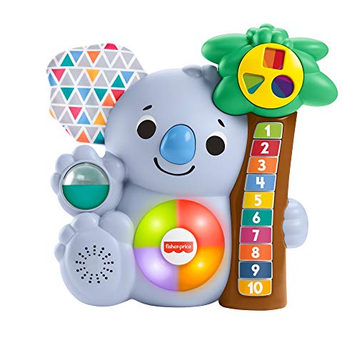Fisher-Price GRG67 - BlinkiLinkis - Koala, Juguete Educativo Musical para bebés y niños pequeños, a Partir de 9 Meses, versión española no Garantizada
