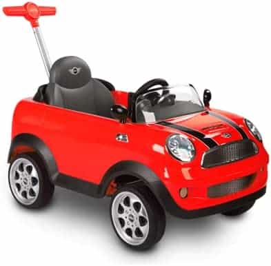 Correpasillos con mango Rollplay Mini Cooper Push Car